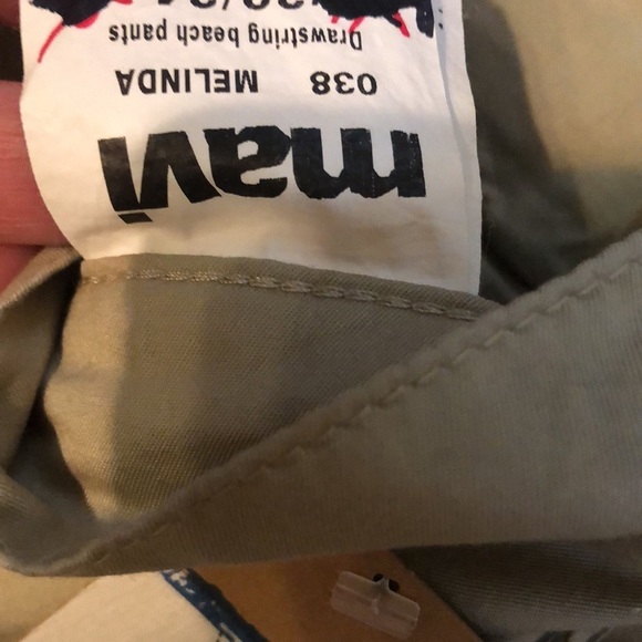 Mavi Melinda lightweight drawstring beach pants - Picture 3 of 5